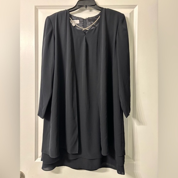 Patra Petites Black Dress size 8 Vintage? - Picture 2 of 7